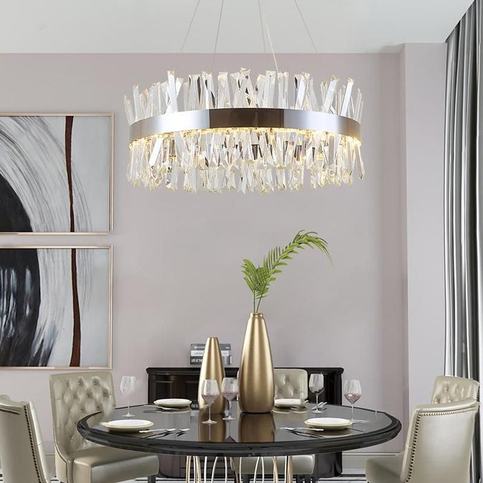 Contemporary Crystal Chandelier For  Dining Room