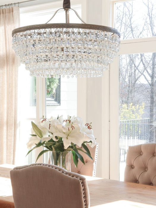 Drop Down Dining Room Chandelier